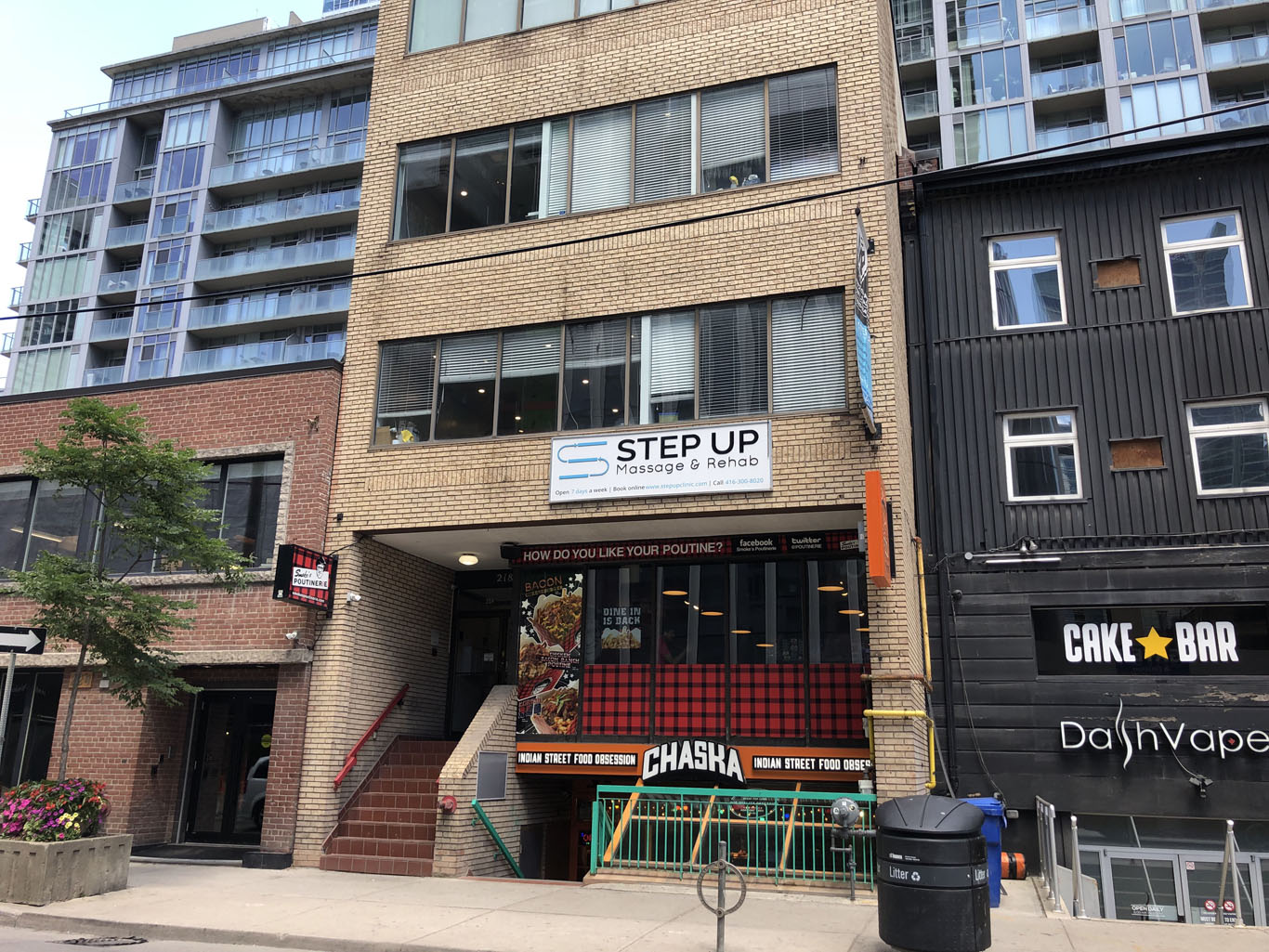 Step Up Message and Rehab